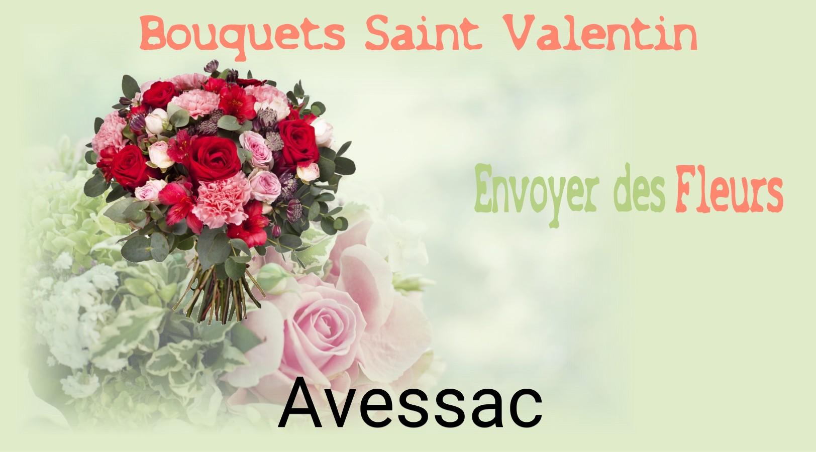 Roses de Saint-Valentin livrées à Avessac